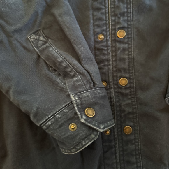 L.L. Bean Men's Navy Carhartt Sytle Jacket - Picture 4 of 6